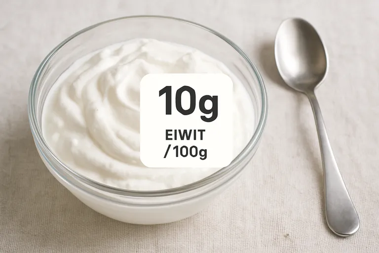 Hoeveel eiwit zit er in magere kwark