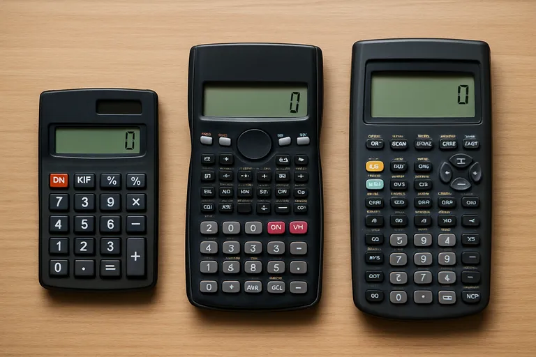 Soorten rekenmachines