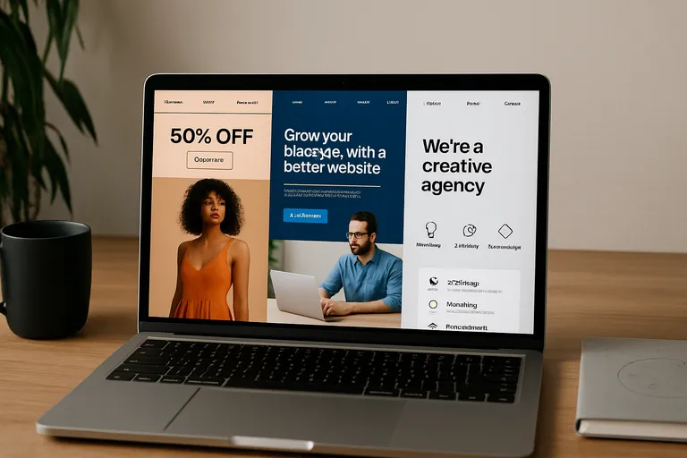 Inspirerende website voorbeelden per doel