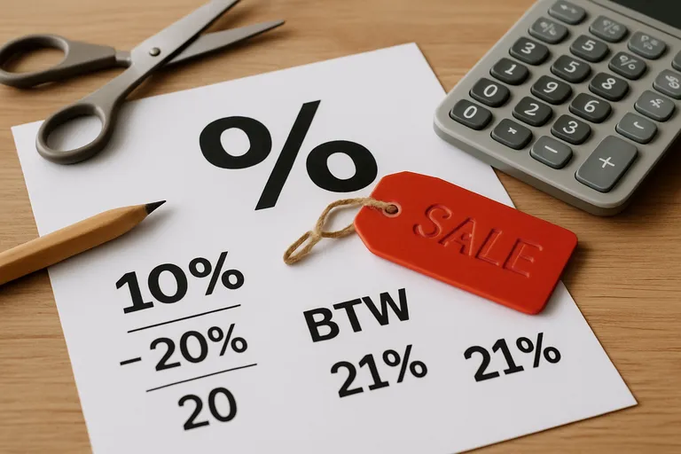 Percentages, korting en BTW