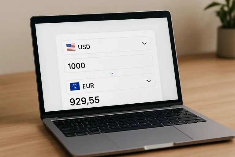 Zo werkt een kalkulator euro